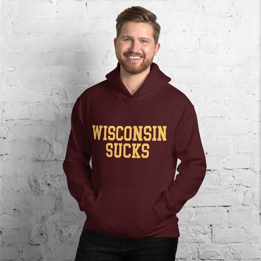 Wisconsin vs. Minnesota Rivalry Hoodie Sweatshirt Sport Shirt - Image 2