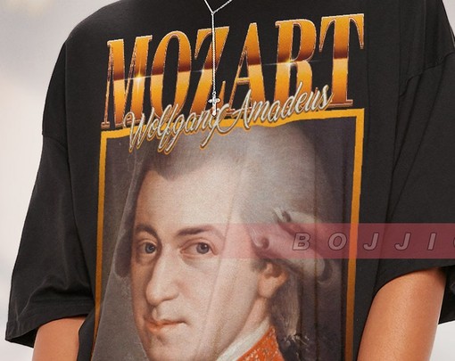 Wolfgang Amadeus Mozart Classical Music Artist T-Shirt, Vivaldi, Mozart and More, Classic Movie T-Shirts - Image 2