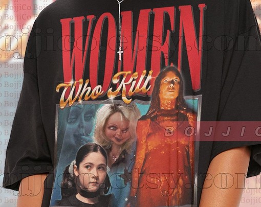 Women Who Kill Vintage Shirt, Isabelle Fuhrman Homage T-Shirt, Women Who Kill Fan Tees, Classic Movie T-Shirts - Image 2