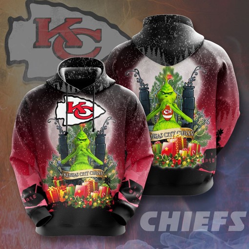 Women's 3D Printed Kansas City Chiefs Hoodie: Show Your Love for the Team