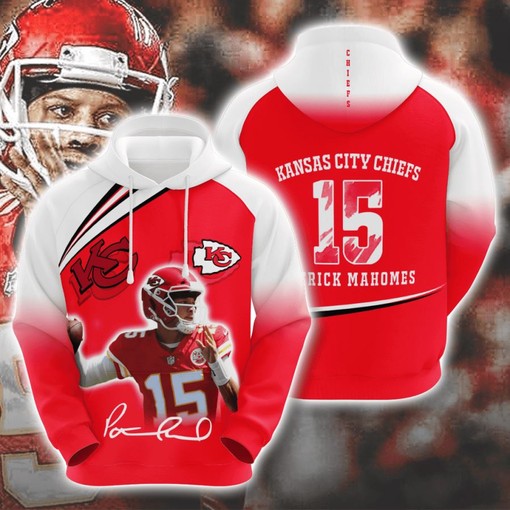 Women's All Over Print Hoodie: Kansas City Chiefs Edition