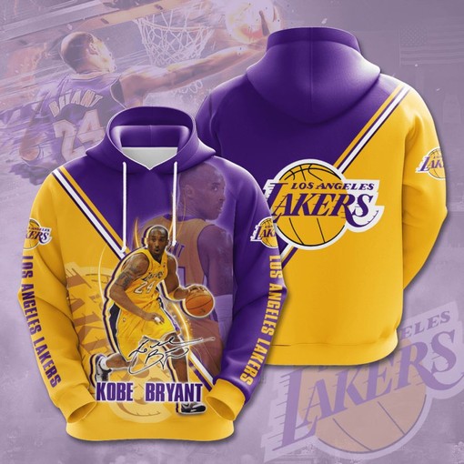 Women's All Over Print Hoodie - Unique Designs Idea - Los Angeles Lakers Fan