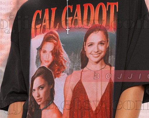 Women's Gal Gadot T-Shirt: Character Tee with Miss Israel, Wonder Woman, and Actress Inspiration - Image 2