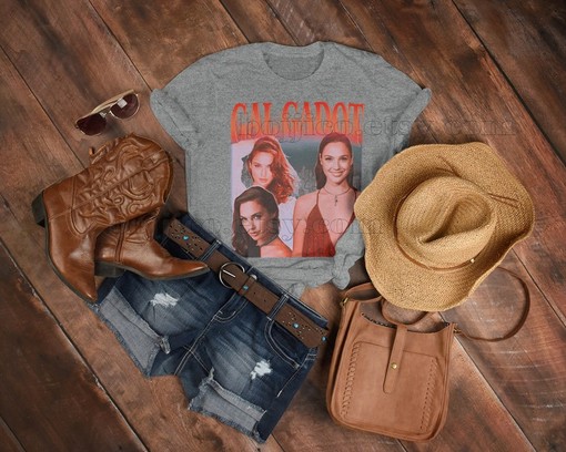 Women's Gal Gadot T-Shirt: Character Tee with Miss Israel, Wonder Woman, and Actress Inspiration - Image 3