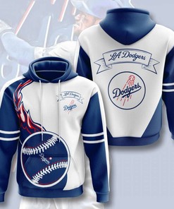 Women's Unique All Over Print Hoodie - Los Angeles Dodgers Fan Gift Idea