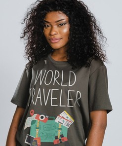 World Traveler Shirt, Traveler Shirt for Women and Men, Vacation Shirts, Traveler Gift, Vintage Movie Shirts