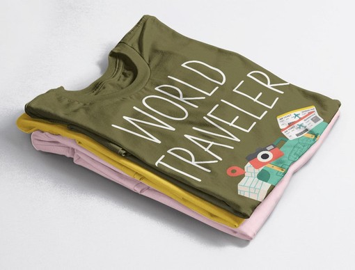 World Traveler Shirt, Traveler Shirt for Women and Men, Vacation Shirts, Traveler Gift, Vintage Movie Shirts - Image 4
