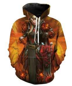 World of Warcraft Blood Elf Paladin 3D All Over Print Hoodie