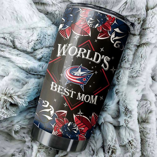 World's Best Mom Columbus Blue Jackets NHL Tumbler