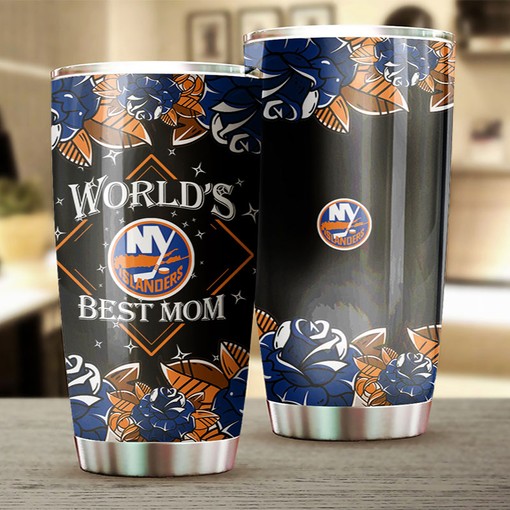 World's Best Mom New York Islanders NHL Tumbler - Image 2