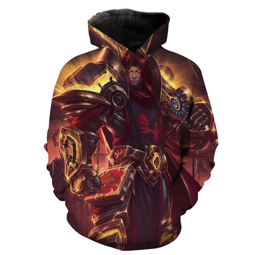 Wow Classic Paladin All Over Print Zip Up 3D Hoodie