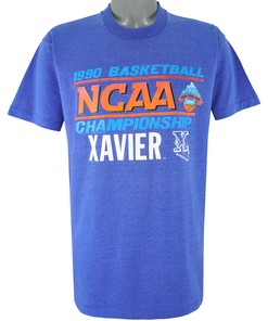 Xavier Musketeers Basketball Championship T-Shirt, 1990 Vintage NCAA Shirt - Unisex Sport Sweatshirt Hoodie Gift