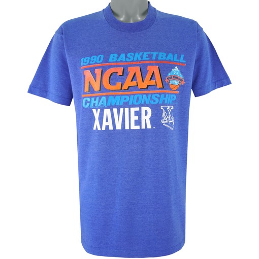 Xavier Musketeers Basketball Championship T-Shirt, 1990 Vintage NCAA Shirt - Unisex Sport Sweatshirt Hoodie Gift