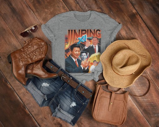 Xi Jinping Unisex Shirt, Xi Jinping Shirts, Vintage 90's Style, Comrade Shirt, Classic Movie T-Shirts - Image 3