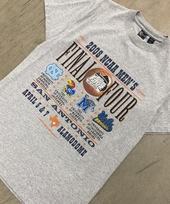 Y2K 2008 NCAA Final Four T-Shirt Sweatshirt Hoodie for Football Game Day Enthusiasts