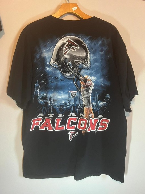 Y2K Atlanta Falcons Big Graphic Sweatshirt T-Shirt, NFL Football Teams Gifts For Fans