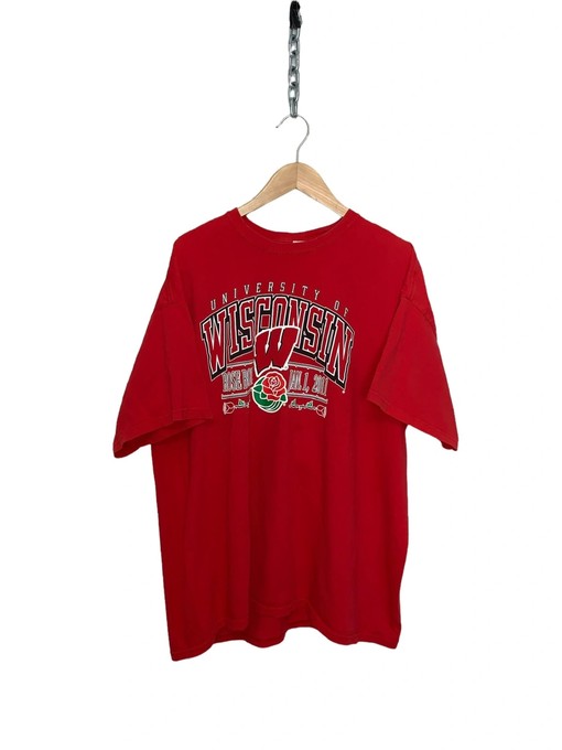Y2K Wisconsin Badgers Rose Bowl Sportswear featuring Full Size T-Shirt, Sweatshirt, and Hoodie