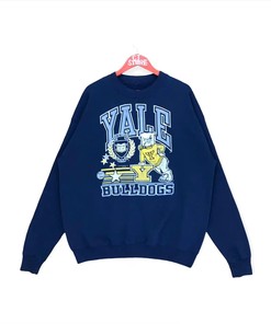 Yale Bulldogs University Big Logo NCAA T-Shirt Sweatshirt Hoodie for Game Day Enthusiasts