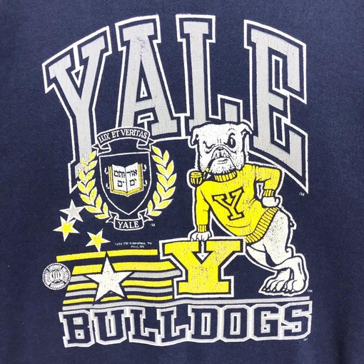 Yale Bulldogs University Big Logo NCAA T-Shirt Sweatshirt Hoodie for Game Day Enthusiasts - Image 2