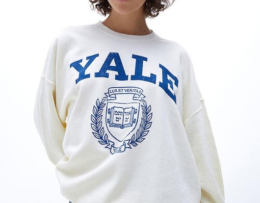Yale University Bulldogs Sweatshirt Hoodie Shirt Gift for NCAA Fans - Vintage Connecticut College Hoodie Sweatshirt