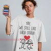 Yay We Still Like Each Other Unisex Tee, Funny Couples Shirt, Valentine Gift, Wife and Husband Shirt, Matching Shirts