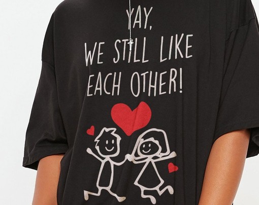 Yay We Still Like Each Other Unisex Tee, Funny Couples Shirt, Valentine Gift, Wife and Husband Shirt, Matching Shirts - Image 2