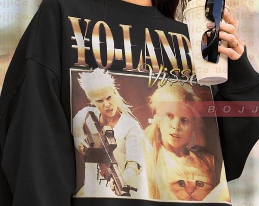 Yolandi Visser Sweatshirt from Chappie, Funny Cool Retro Baseball Sweater with Ninja Yolandi Rap Quote, Movie Fans Gifts - Image 4