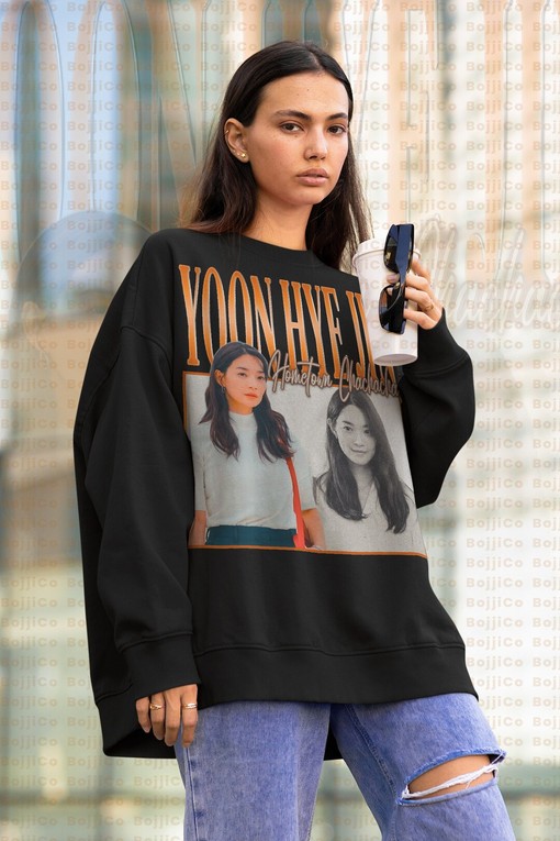 Yoon Hye-Jin Hometown ChaChaCha Sweatshirt, Kim Seon Ho Hong Doo Sik Homage Tee, Korean Drama Fan Tshirt