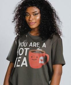 You Are A Hot Tea Unisex Shirt, Adult Valentine Boyfriend, Girlfriend Fiance Shirt, Anniversary Gift