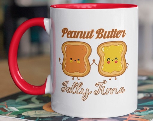 You Are the Peanut Butter and Jelly Time Unisex Shirt, Funny Valentine's Day Gift, Peanut Butter Jelly Time - Image 2