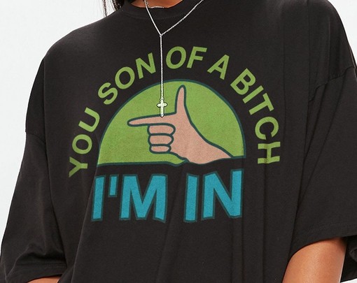 You Son of A B*tch I'm In Unisex Shirt, Funny Meme Shirt, Graphic Short Sleeve Tee, Movie Fans Gifts - Image 2
