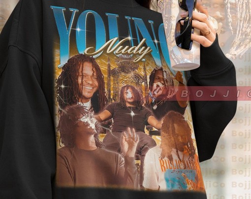 Young Nudy Vintage Sweater, Retro Young Nudy Sweatshirt for Men - Image 4