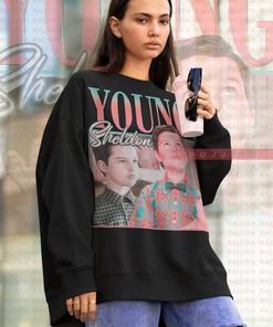 Young Sheldon Sweatshirt with Mary and Missy Cooper Tee, Homage to Armitage Sheldon Cooper, Movie Shirts for Boys