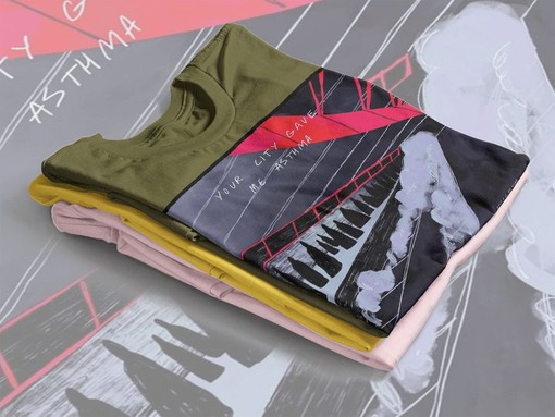 Your City Gave Me Asthma Indie Band Vintage Tee - Minimalist Movie Shirt