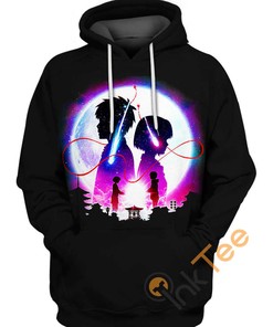 Your Name Lovers 3D Hoodie with Unique Design for Anime Fans