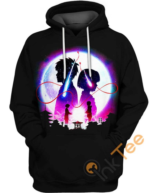 Your Name Lovers 3D Hoodie with Unique Design for Anime Fans