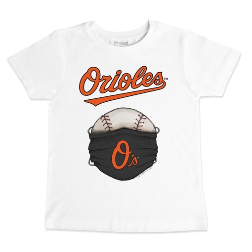 Youth Quaranteam Baseball T-Shirt: Baltimore Orioles Tiny Turnip Youth Quaranteam Baseball T-Shirt