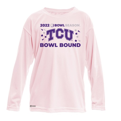 Youth TCU Long Sleeve - NCAA Shirt for Kids, TCU Student Gifts Included
