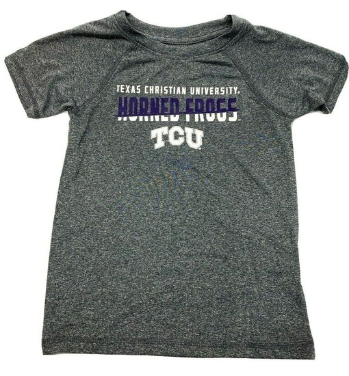 Youth TCU Texas Christian University Horned Frogs Tee T-Shirt, Official University Football Fan Shirt