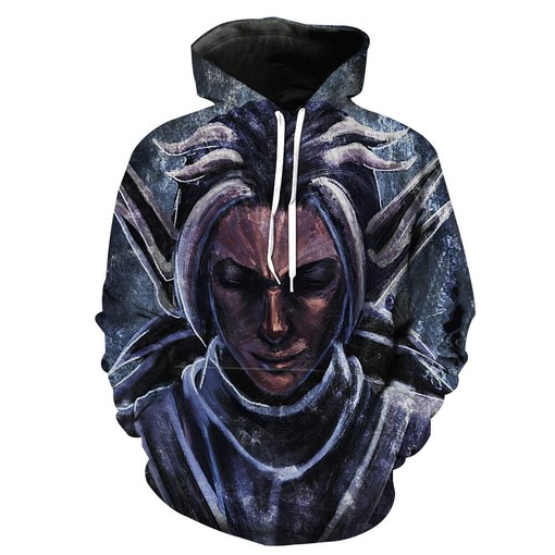 Yu Yu Hakusho Yomi Demon King 3D Printed All Over Custom Hoodie.