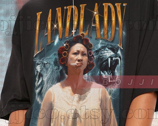 Yuen Qiu Kung Fu Hustle Vintage Tee - LANDLADY Kung Fu Hustle Shirt - Image 2