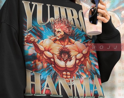 Yujiro Hanma Sweater - Funny Movie Shirts for Baki Hanma Series Anime Fans - Image 4