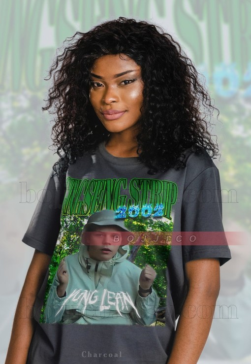 Yung Lean Ginseng Strip 2002 Sweedish Rapper Tee - Movie Shirts for Boys and Girls