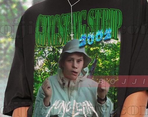 Yung Lean Ginseng Strip 2002 Sweedish Rapper Tee - Movie Shirts for Boys and Girls - Image 2
