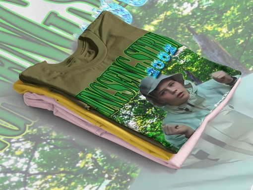 Yung Lean Ginseng Strip 2002 Sweedish Rapper Tee - Movie Shirts for Boys and Girls - Image 4