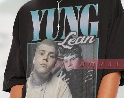 Yung Lean Swedish Rapper Tee, Ginseng Strip Merch Gift for Fans - Image 2
