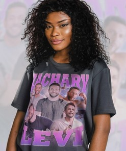 Zachary Levi Retro 90s Homage Tee - Levi Fan Tee - Zachary Levi Merch Gift