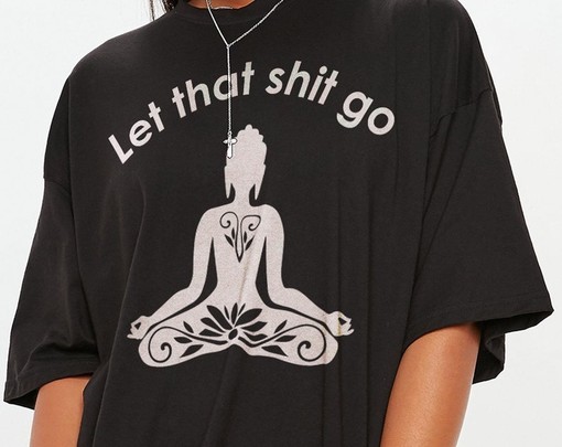 Zen Sloth Yoga Meditation Shirt - Funny Movie Shirts for Women - Image 2