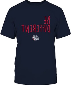 Zentangle Basketball Women's Shirt - Vintage Style Bulldogs Shirt for Female Gonzaga University Supporters