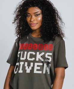 Zero F*cks Given Coding Geek Shirt - Funny Movie Shirts for Programmers